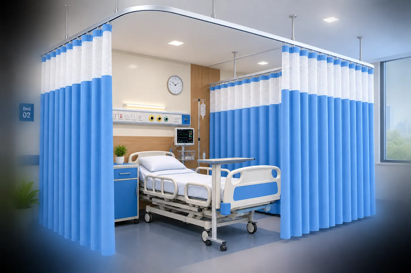 Hospital Privacy Cubicle