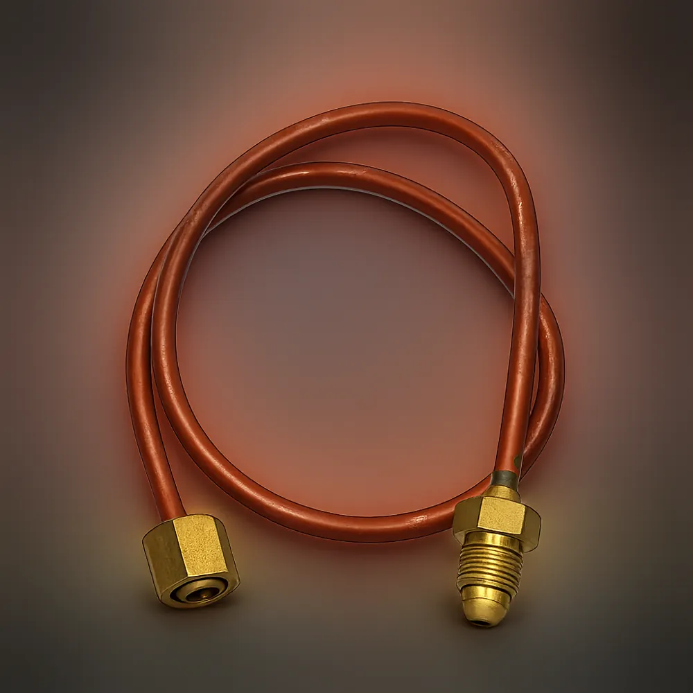 Medical Gas Pigtail Pipe with Non-Return Valve