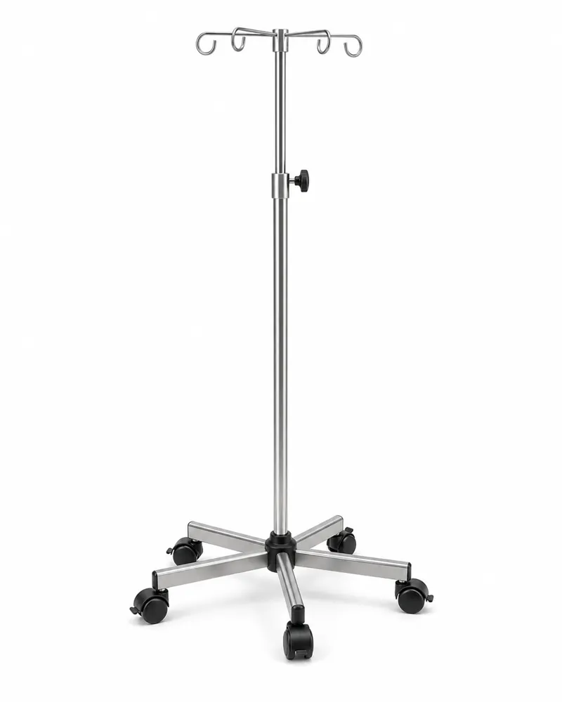 Stainless Steel IV Pole