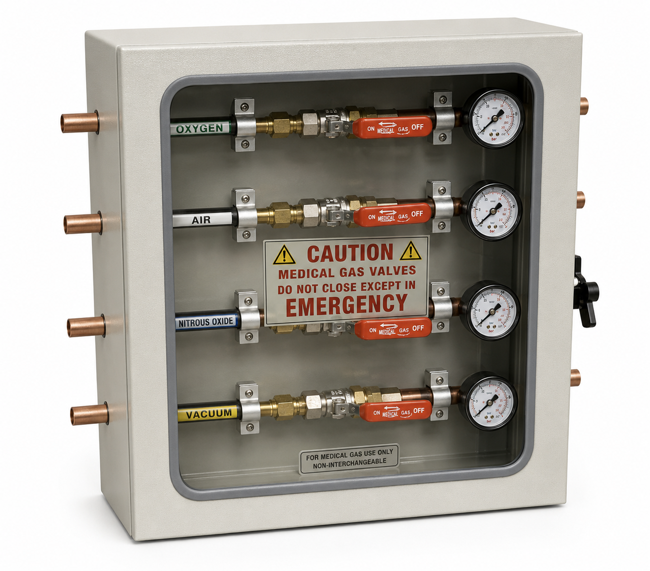 4 Gas Zonal Valve Box