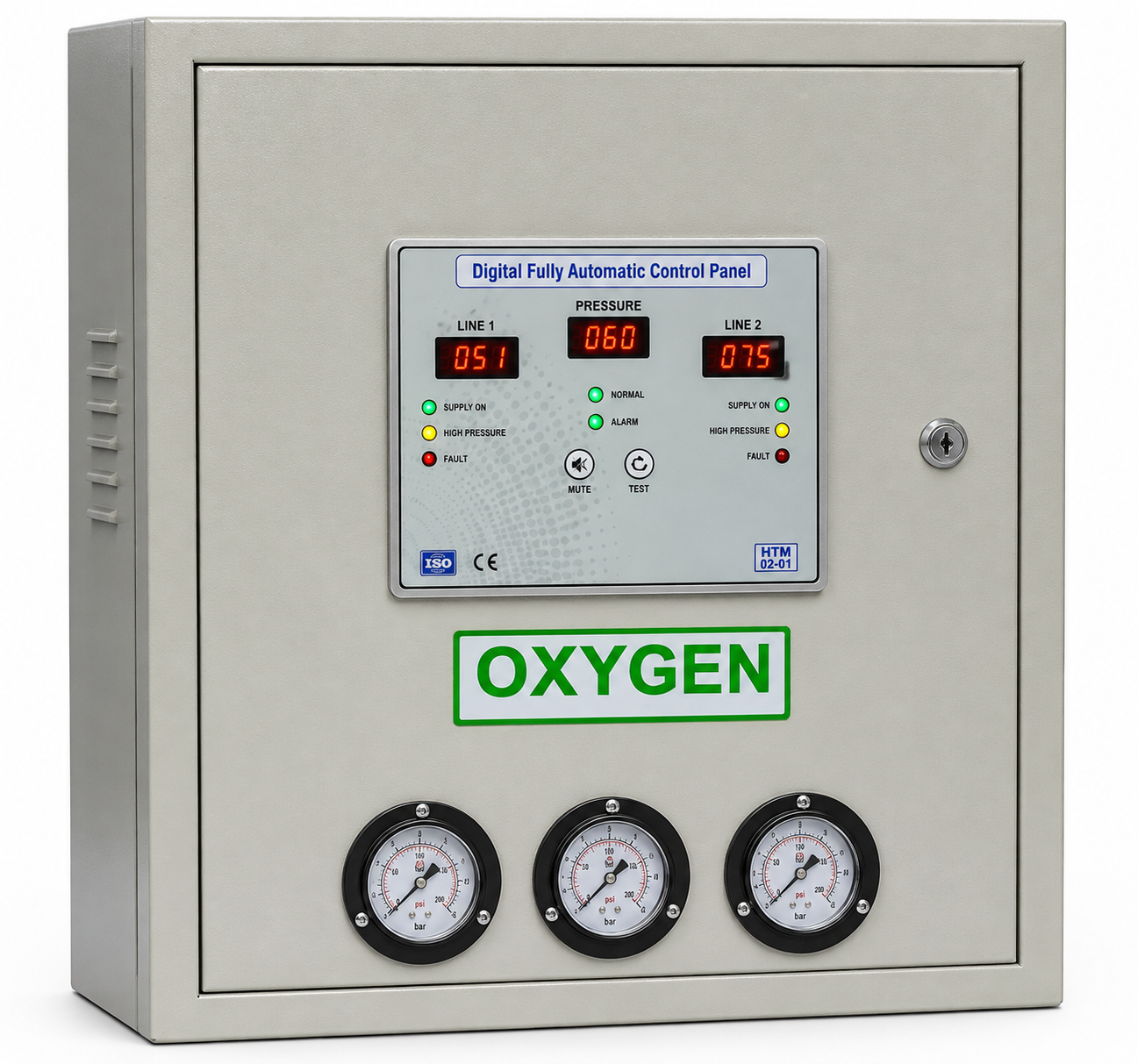 Digital Fully Automatic Gas Control Panel
