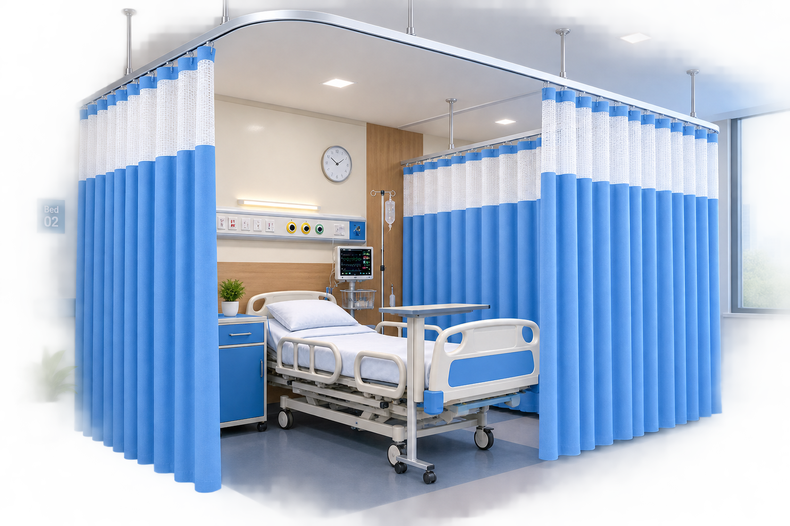 Hospital Curtain Cubicle and Privacy Curtains
