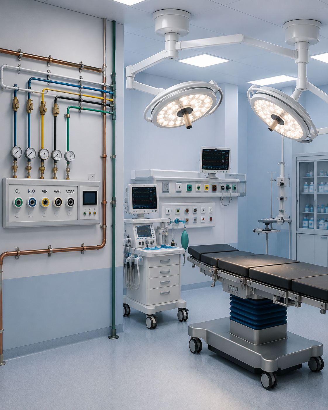 Medical Gas Pipeline and Modular Operation Theatre Products