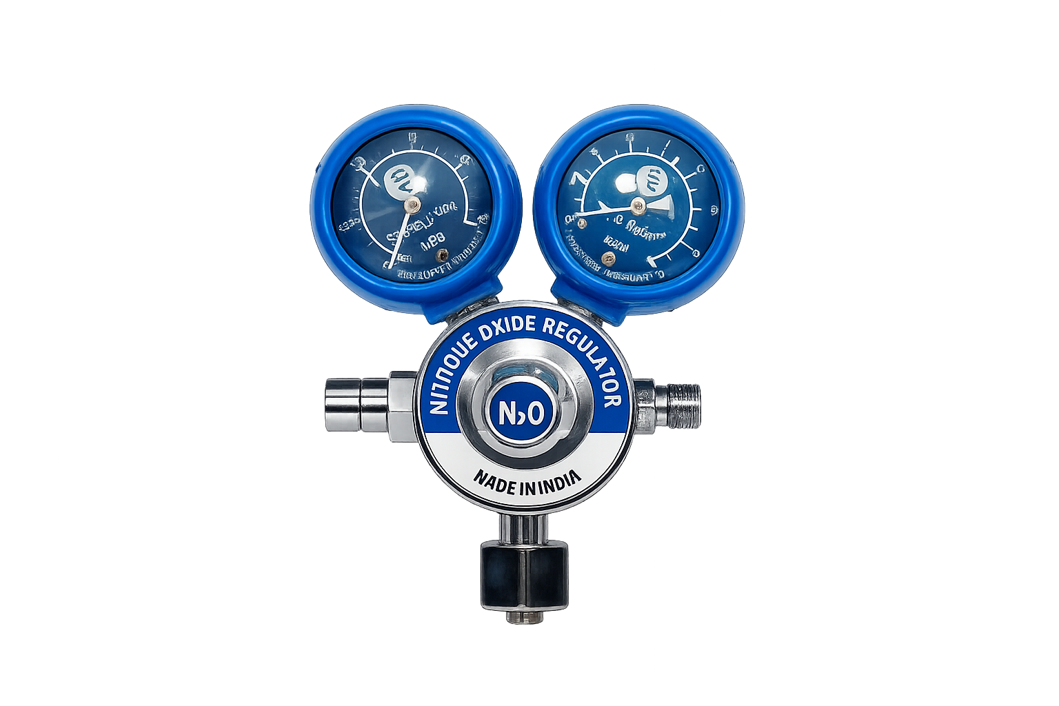 Single Stage Double Gauge Nitrous Oxide Regulator