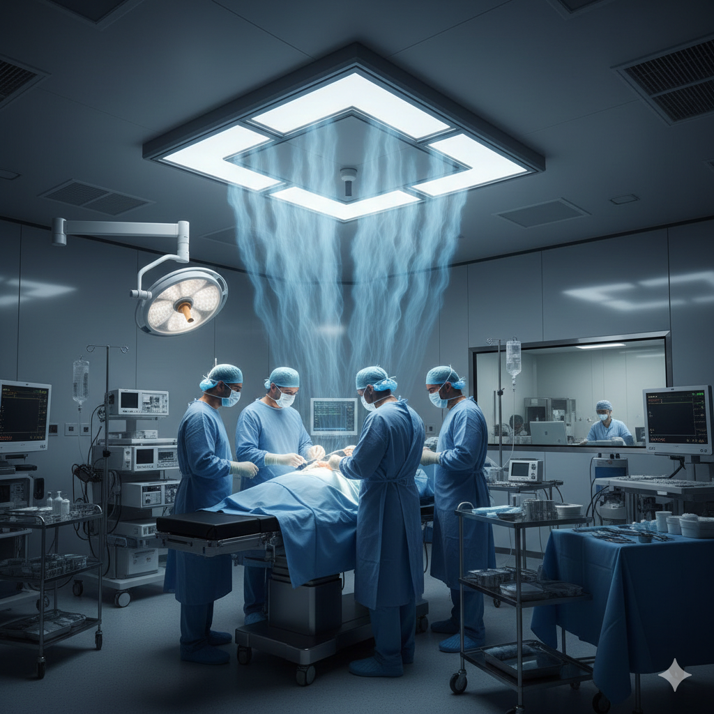 Laminar Flow Ceiling