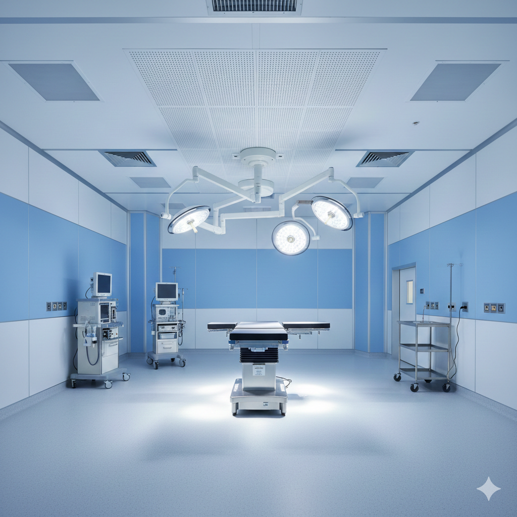 Surgical Lighting Setup